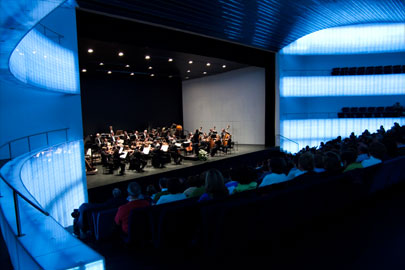 La Orquesta en el Auditorio del Palacio de Congresos de Badajoz, la más moderna y entusiasta