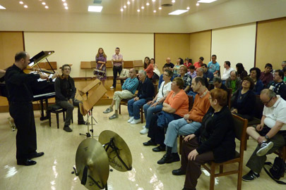 Taller de la Orquesta de Euskadi en colaboración con FEVAS