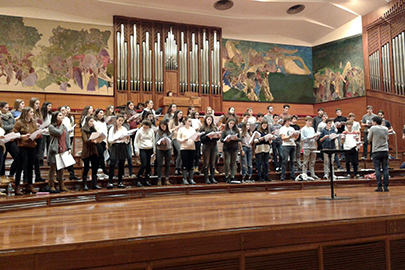 "20 años, ¡casi nada!": concierto del Coro Juvenil del Orfeón Donostiarra en las Matinées de Miramón