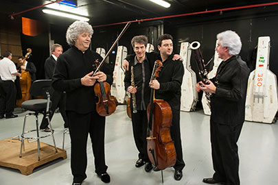 Un cuarteto formado por miembros de la Orquesta de Euskadi, solista en los próximos conciertos de su Temporada de Abono