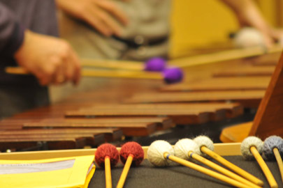 Más de treinta instrumentos de percusión ocuparán el escenario de las Matinées de Miramón