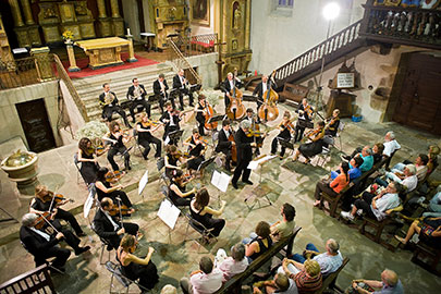 La Orquesta de Euskadi en Senpere y Getaria, en el marco de la Quincena Andante