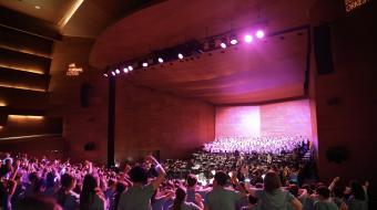Estreno de 'Logelan logale' en Kursaal (13/05/2025). Foto: Garazi Irigoien