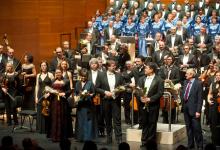 Saludo al final del concierto