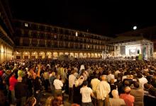 Concierto en la plaza de la Constitución de San Sebastián