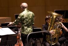 Oscar Abella, Christian Lindberg y la Orquesta de Euskadi