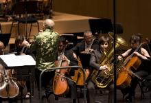Oscar Abella, Christian Lindberg y la Orquesta de Euskadi