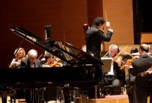 Joaquín Achúcarro y la Orquesta de Euskadi