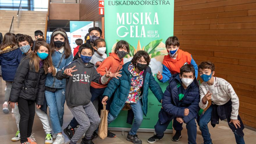 1000 escolares disfrutarán de Euskadiko Orkestra hoy y mañana en Kursaal