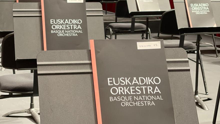 Euskadiko Orkestra saca a concurso la plaza de concertino