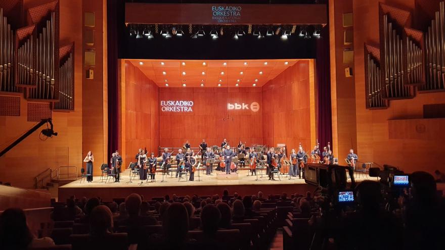 ETB2 emite desde mañana sábado los conciertos de Euskadiko Orkestra de la Temporada 21-22