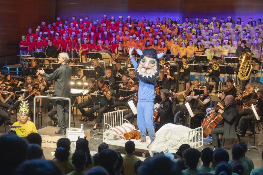 'Logelan logale' en Kursaal (21/04/2026). Foto: Juantxo Egaña