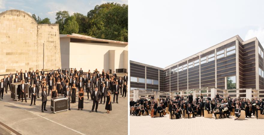 Euskadiko Orkestra y la Orquestra Simfònica de Barcelona i Nacional de Catalunya.