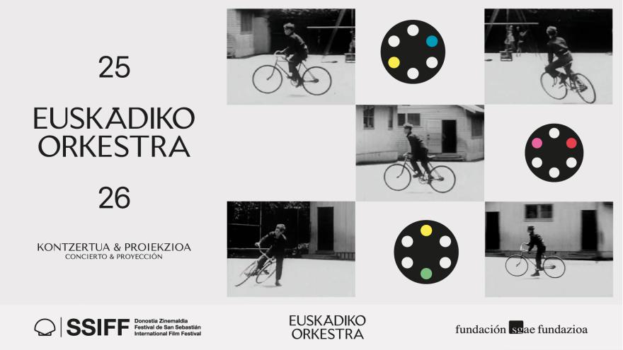 El Festival de San Sebastián, Euskadiko Orkestra y la Fundación SGAE celebrarán el ‘Concierto & Proyección’ en el Velódromo el sábado 20 por la tarde
