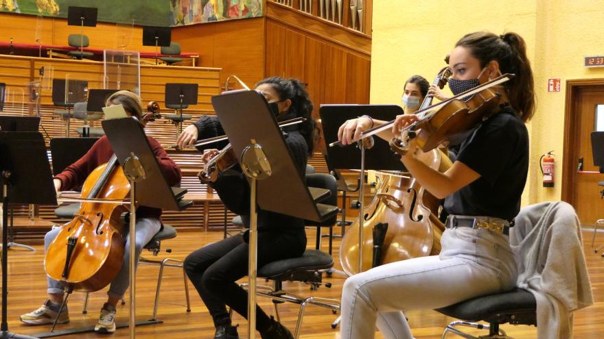 Una treintena de estudiantes de Musikene participarán en el siguiente programa de conciertos de Euskadiko Orkestra