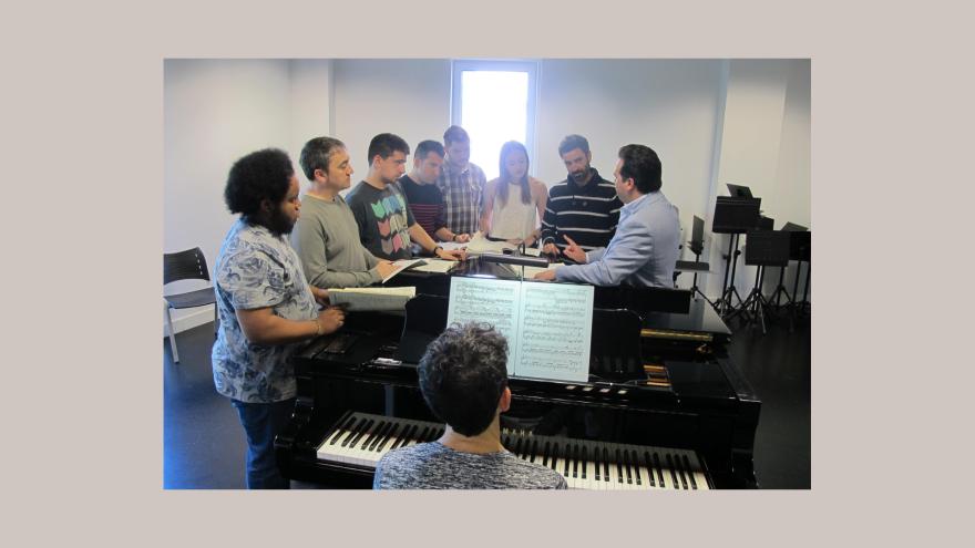 Robert Treviño, profesor en Musikene